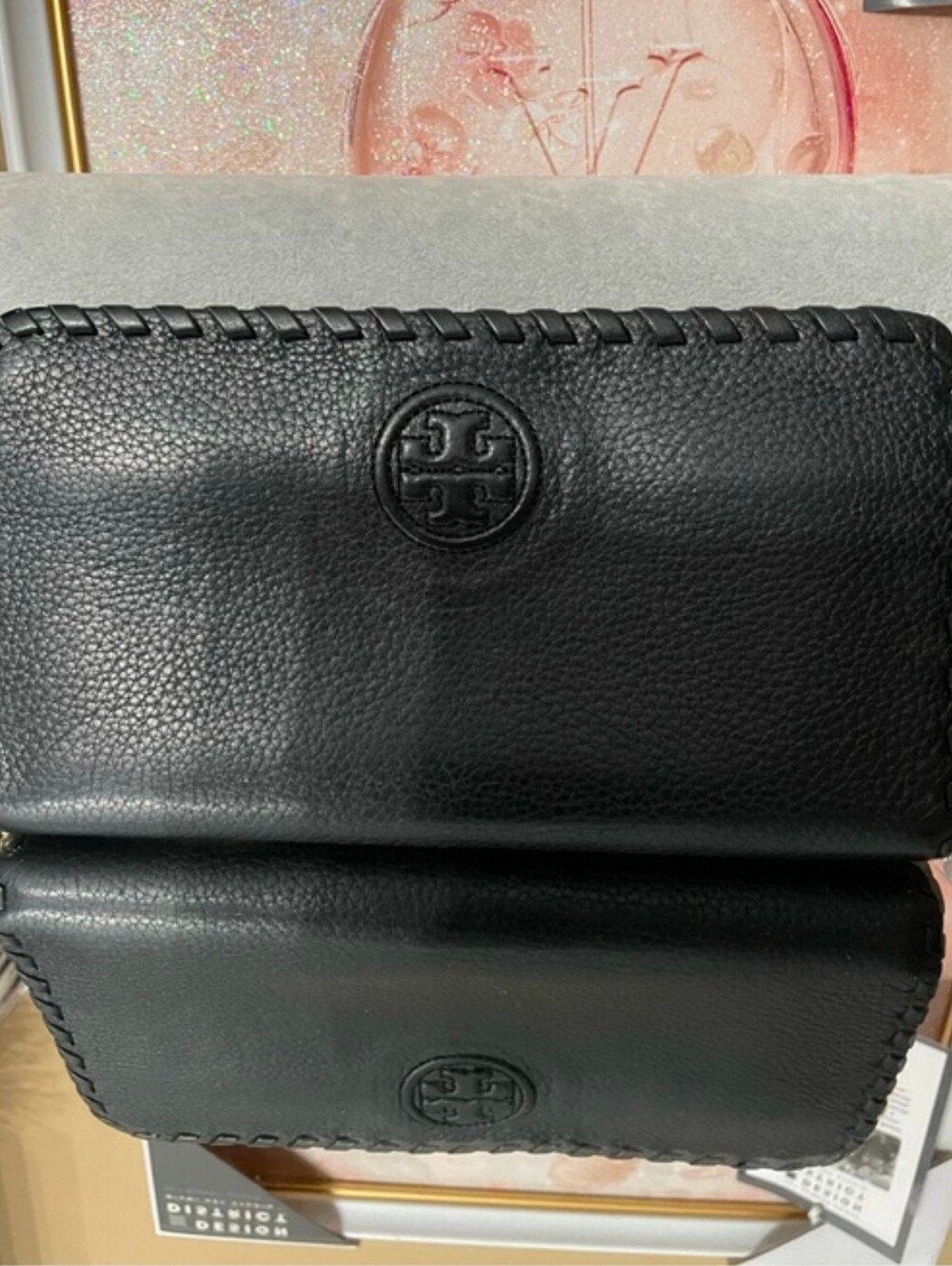 Tory Burch Marion Whipstitch Flap Continental Wallet